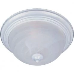 Essentials 2-Light White Flush Mount by Maxim Lighting