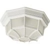 Crown Hill 2-Light White Outdoor Flushmount by Maxim Lighting