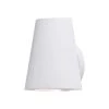 1-Light White Integrated LED Outdoor Wall Lantern Sconce by Maxim Lighting