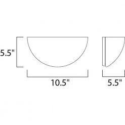 Essentials 1-Light White Flushmount by Maxim Lighting -Maxim Lighting Sales Store white maxim lighting wall sconces 20585mrwt c3 1000